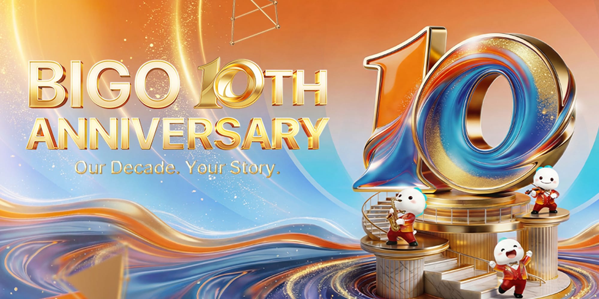 Праздник продолжается: отмечаем годовщину лет BIGO LIVE